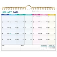 Wall Calendar 2026-2027 – 2 Year Calendar 2026-2027, 11 x 8.5 In, Jan 2026 - Dec 2027, 2026 Calendar