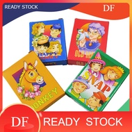 Kid's Card Game Happy Family (Donkey/Old Maid/Happy Family/Snap)