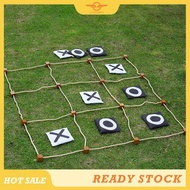 [CloudsMiles] Giant Tic - -Toe Outdoor Game Instant Setup, No Assembly Bean-Bag Toss Games Set,Giant