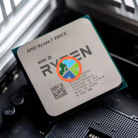AMD Ryzen 7 5800X R7 5800X 3.8 GHz Eight-Core 16-Thread CPU Processor 7NM L3=32M 100-000000063 Socke