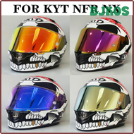 BJKOS Helmet Accessories Lens Motorcycle Full Face Helmet Lens Motorcycle Gear Lens FOR KYT NFR NX A
