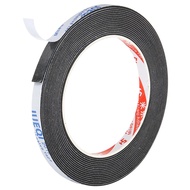 5m Self-adhesive Weather Stripping Door Seal Single Sided Sealing Foam Tape 5/8mm Wide Insulation Ta