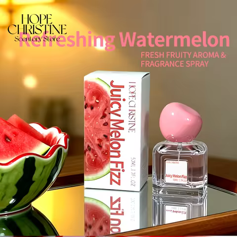 HOPE CHRISTINE Juicy Watermelon Fragrance Summer Fresh Watery Fruit Perfume Long Lasting EDP Women N
