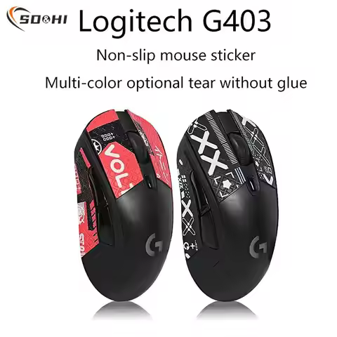 Mouse Grip Tape Skate Handmade Anti-skid Stickers ForLogitech G403 G603 G703 Lizard Skin Sweat Absor