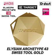 TARGET DART TOOL - LIMITED ELYSIAN ARCHETYPE 43 SWISS TOOL GOLD SWISS POINT KEY