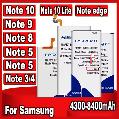 B800BC EB-BN910BBE EB-BN920ABE EB-BN950ABE EB-BN915BBC Battery for Samsung Galaxy Note 3 4 5 8 9 10 
