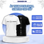 Premium Pickleball SIX ZERO Sports T-shirt – Good Elasticity, Sweat Absorbent, Breathable, High Qual
