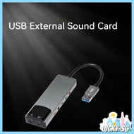 [LUCKY~]Aluminum USB External Sound Card with SPDIF Optical Fiber Support AC3  FOR DTS