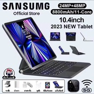 [ซื้อ 1 แถม 6+ Keyboard] SANSUNG PAD 10.4 นิ้ว Full HD Talk Affordable Tablet Android 12 Game Tablet 8800mAh แบตเตอรี่ความจุสูง RAM16G + 512G รองรับซิมการ์ดไทย 4g / 5G โทรฟรีค่าจัดส่ง