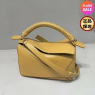 ✨快閃特價✨Loewe 平滑小牛皮迷你 Puzzle 包 編織提把/撒哈拉沙漠色