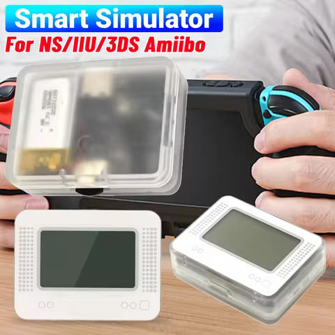 Rechargeable Smart Simulator Lighgtweight Universal Smart Game Simulator Allmiibo Swipe Induction Bu