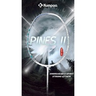 Kumpoo Jinsong II PINES 4U Badminton Racket Genuine durable and lightweight carbon, free 12kg pre-st