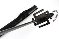 [Funny] 100cm Cosplay Anime Bleach weapon Bleach Ichigo Kurosaki Tensa Zangetsu Zanpakuto wooden Swo