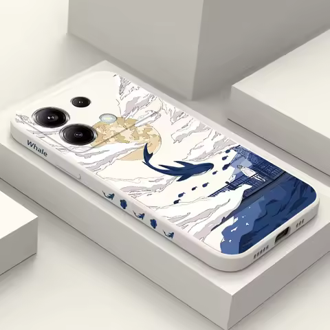 Night Sky Whale Phone Case For Xiaomi Poco F8 F7 X7 X6 F6 M6 M5 M5S F5 X5 F4 X4 M4 F3 M3 X3 Pro 4G 5