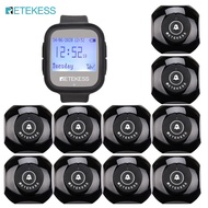 Retekess TD106 Pager System Vibration Buzzer Restaurant Pagers Calling System Customise 1 Watch Page