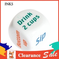 <wholesale>Creative Drinking Wine Mora English Dice Games Gambling Adult Drink Decider