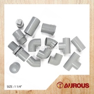 1 1/4'' 32MM PVC FITTING CONNECTOR / PIPE FITTING / PVC FITTING / PENYAMBUNG PAIP