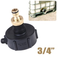 xiamei IBC Adapter With 3/4" Connector S60x6 IG For IBC Water Tank Rain Barrel 1000L