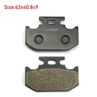 Motorcycle Rear Brake Pads For Yamaha TTR250 XG250 XT250 XTZ250 YZ250 TT350 WR400 YZ400 WR500 TT600 