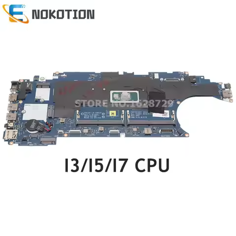 NOKOTION For DELL Latitude 5500 Laptop Motherboard EDC50 LA-G901P 9JX73 CN-0F9GJ4 CN-0F25W9 CN-0J1D6