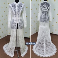 Shanghai tailed bridal kebaya - S001 by almizan