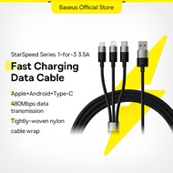 Baseus 3-in-1 USB Cable Fast Charging