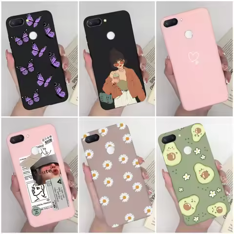 Case For Xiaomi Redmi 6 Pro 6A silicone Soft tpu Back Cover Phone Case For Funda Xiaomi redmi 6 A Pr