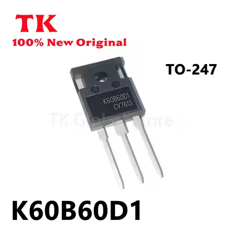 TK 5-50Pcs AOK60B60D1 K60B60D1 TO-247 600V 120A IC In Stock Wholesale 100% Quality, In Stock