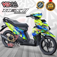 Decal Suzuki Nex 2 Full Body Stiker Motor Suzuki Nex Crossover Full Body Striping Suzuki Nex 2 Stitc