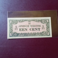 1 cent uang kertas lama tahun 1942 S EU