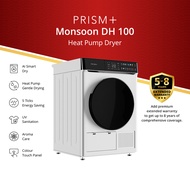 PRISM+ Monsoon Dryer DH 100 | 10kg Heat Pump Dryer