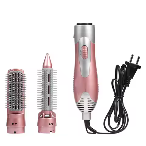 3 in 1 Hair Brush Automatic Ionic Hair Brush Dryer Hair Curling Straightening Comb Hair Curling Comb
