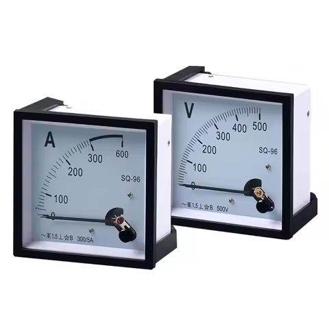 SQ-96 CP-96 AC Ammeter Pointer 1A 2A 3A 5A 10A 15A 20A 30A 50A 100A 200A 250A 300A 400A 500A 600A 80