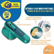 Portable Steamer Iron - Setrika Uap Ukuran Mini 30 Watt Hemat Listrik