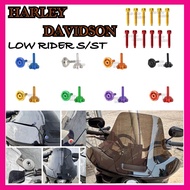 Front Windshield Mounting Nut Set Low RIDER ST Harley Davidson FXLRST FXLR