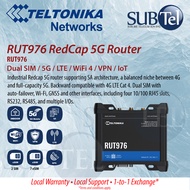 Teltonika RUT976 RedCap 5G Router | WiFi4 | 5G/LTE 4G | 100 End Devices | Dual SIM | RS232, RS485 & 