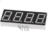 MERAH Led display 7 segment seven 4 digit segment red 0.56" inch red