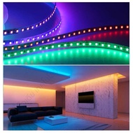 ชุดไฟเส้น LED 5M รุ่น5050 RGB ชนิดสลับสี 24W 5เมตร (ไม่มี Adapter)