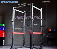 商用私教深蹲架臥推架框式crossfit訓練架杠鈴架龍門架健身房器材 3mm壁厚 升級新品 75mm方管SML4專拍賣場