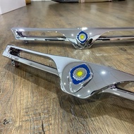 OEM Small Logo Proton Wira Satria Putra Arena Grill Chrome UK Spec Wira Aeroback Wira Sedan Spander 