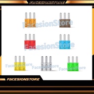 Micro3 Size “M3” Plug Fuse Blade Fuse 5A/7.5A/10A/15A/20A/25A/30A