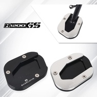 GS1200 Motorcycle Accessories Side Stand Enlarger Kickstand Extension Plate Pad For BMW R1200GS R 12