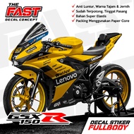 TERBARU BISA COD Decal Gsx R150 Full Body Stiker Gsx R150 Full Body Decal Gsx 150 Full Body Striping