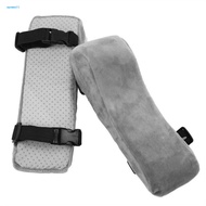  Chair Armrest Pad Ergonomic Design Arms Support Memory Cotton Slow Rebound Office Seat Chair Arm Cushion Elbow Pillow for Home Use