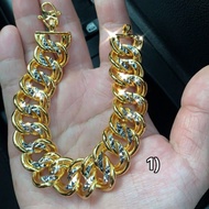 ❤️Yiennshop gelang tangan emas bangkok original cop 916❤️