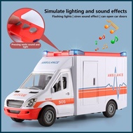 Ambulance Car Toy Rescue Vehicle Toy With Lights And Siren Sound Play Ambulance Toy With Stretcher A