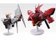 高達一番賞 last賞 + A賞 1 set 沙薩比 sazabi胸像 + nu gundam胸像 Universal Century Saga一番賞 nu gundam一番賞 馬沙一番賞 Nu gu