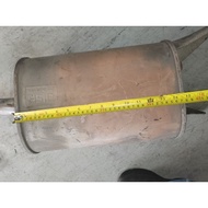 USED EXHAUST ORIGINAL WIRA/WAJA SECONDHAND EKZOS REAR MUFFLER