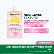 GARNIER Niacinamide Dry Touch Cream 4.5% Vitamin C Pelembab Wajah Bebas Minyak Terhidrasi Cerah dan 