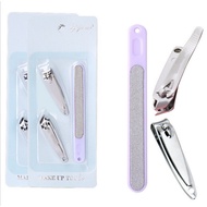 SP Suit1279851 Convenient stainless steel nail clipper and nail file nail clipper set nail file